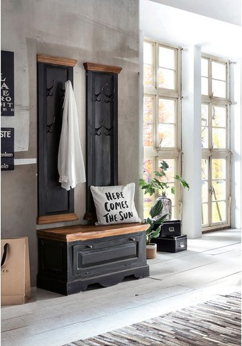 SIT Dielen-Set »CORSICA«, Mangoholz, schwarz/honig