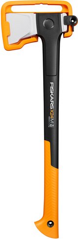 FISKARS Axt »X-Series X24 M Spaltaxt 5. Generation«, schwarz/orange