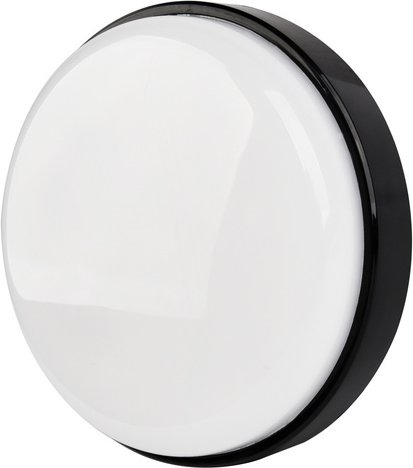 CASAYA LED-Außenleuchte »Augis«, DxH: 19 x 4,8 cm, rund, 14W, 980 lm, 4000K, schwarz