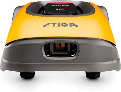 STIGA Mähroboter »A 500«, für ca. 700 m², Schnittbreite: 18 cm - gelb