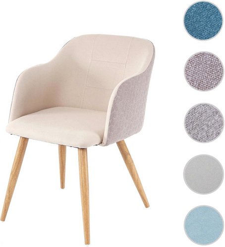 MVG Esszimmerstuhl »MVG-D71«, ohne Drehfunktion - braun