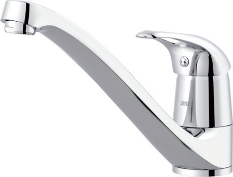 LENZ Küchenarmatur »ALINA«, 3/8", Messing, chromfarben - silberfarben