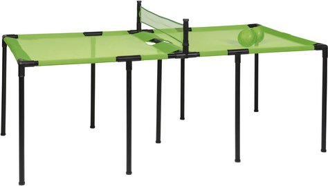 HAPPY PEOPLE Tischtennisplatte, BxL: 80 x 160 cm, inkl. Netz und 2 Bälle - bunt