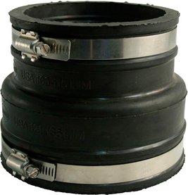 MARLEY Rohrverbinder, Polypropylen (PP) - schwarz