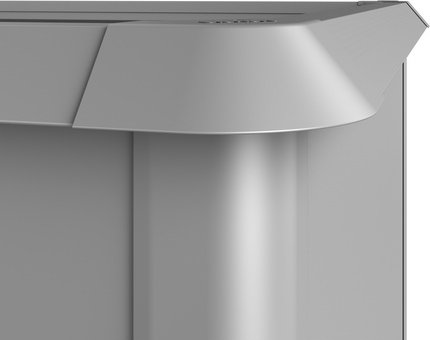 BIOHORT Schneckenschutz, HxL: 4 x 101cm - silberfarben