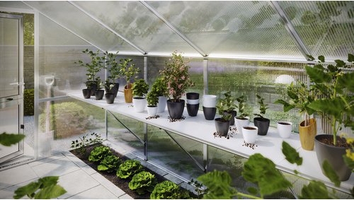 KGT Tischgestell »Linea«, BxLxH: 110 x 63,5 x 4 cm, Aluminium