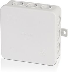 Abzweigdose, 100x100x52 mm, Lichtgrau