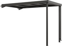 Mr. GARDENER Seitendach, BxHxL: 194 x 218 x 274 cm, für Premium Systemhaus Gr. 2 - grau