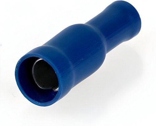 Rundsteckhülsen-Set, Ø: 0,5 cm, Kunststoff - blau