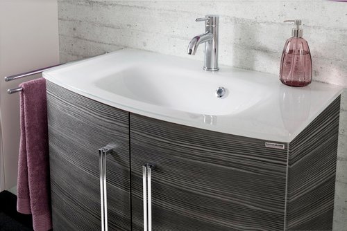 FACKELMANN Waschbecken »VERONA«, BxHxT: 80,1x12,2x46,2 cm - weiss