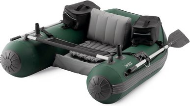 Thumbnail - INTEX Schlauchboot »Big Catch Pro Fishing Tube«, LxBxH: 165 x 120 x 38 cm, grün - gruen