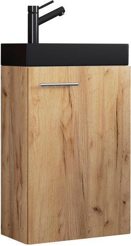 VCM Gäste-Waschplätze »Slito BL«, BxHxT: 40,5 x 60 x 22 cm - braun