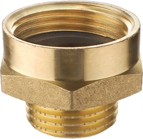 CORNAT Übergangsstück, Messing, Innengewinde: 3/4" - goldfarben