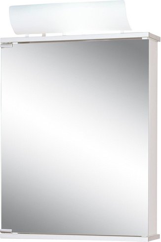 JOKEY Spiegelschrank »Entro«, 1-türig, BxH: 50 x 74 cm, beleuchtet - weiss