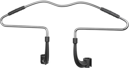 WALSER Autokleiderbügel, Stahl, chromfarben - silberfarben