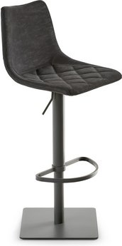 Thumbnail - Mayer Sitzmöbel Barhocker »1275«, Breite: 43 cm, höhenverstellbar, Kunstleder, schwarz