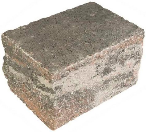 Thumbnail - Mr. GARDENER Mauerstein »Anzio«, BxHxT: 25 x 15 x 18 cm, muschelkalk - rot