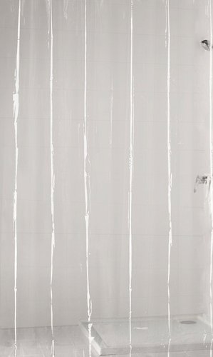 Thumbnail - KLEINE WOLKE Duschvorhang »Claro«, BxH: 180 x 200 cm, Uni, transparent
