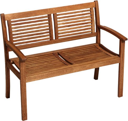 MERXX Gartenbank »Cordoba«, Holz, 2-Sitzer, BxHxT: 110 x 90 x 58 cm - braun