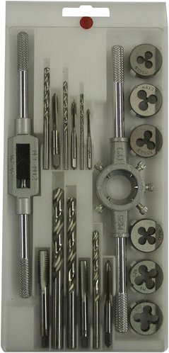 CONNEX Gewindeschneidsatz, silberfarben, Metall