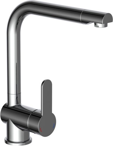 Thumbnail - SCHÜTTE Spülenarmatur »Rio«, Chrom, glänzend, ⅜" - silberfarben