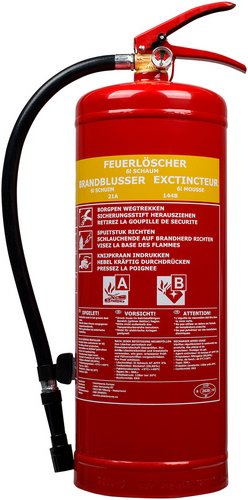 SMARTWARES Schaumlöscher, 6 l - rot