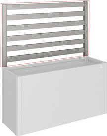 Thumbnail - BIOHORT Rankgitter »DaVinci«, Gr.150, BxH: 152 x 91 cm, quarzgrau-metallic