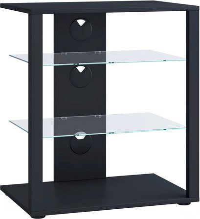 VCM HiFi-Möbel »Folas«, BxHxL: 60 x 70 x 41 cm - schwarz