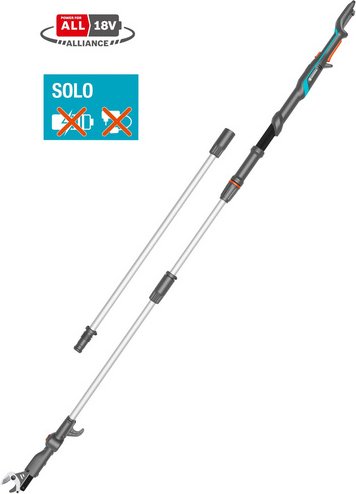 GARDENA Akku-Teleskop-Baumschere »HighCut«, 18V - silberfarben