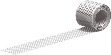 SAREI Vogelschutz Lüftungsgitter, Kunststoff (PVC), Länge: 500 mm, weiß - weiss