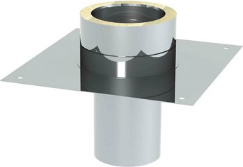 Tecnovis Kaminerhöhung »Zitec-Eco«, Ø150 mm - silberfarben