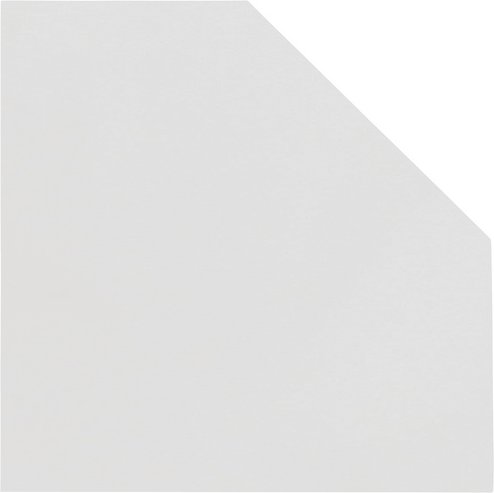 SCHILDMEYER Eckplatte »Serie 200«, Holzwerkstoff, weiß - weiss