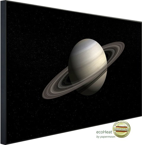 Thumbnail - papermoon Infrarotheizung »EcoHeat - Saturn«, Matt-Effekt - bunt