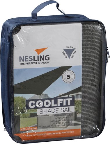 NESLING Sonnensegel, Format: 360 x 360 cm