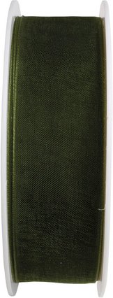 Flowerbox Bastelband »Chiffon« - gruen