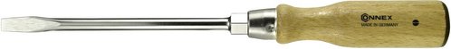 CONNEX Schraubendreher, Klingenlänge: 175 mm, Stahl, Längsschlitz, 200g - beige