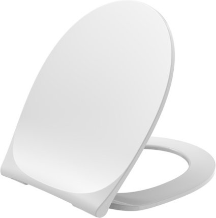 h-Marke WC-Sitz »Pearl«, mit Absenkautomatik, Duroplast, weiß - weiss