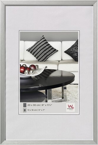 Walther Design Bilderrahmen »CHAIR«, BxL: 50,8 x 60,8 cm, silberfarben, Aluminium