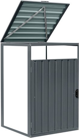 HOME DELUXE Mülltonnenbox »CUBO«, 1x 240L Erweiterung - grau