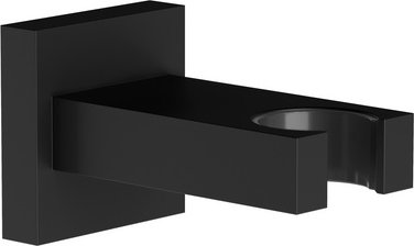 Chris Bergen Handbrausehalter, Messing, schwarz matt