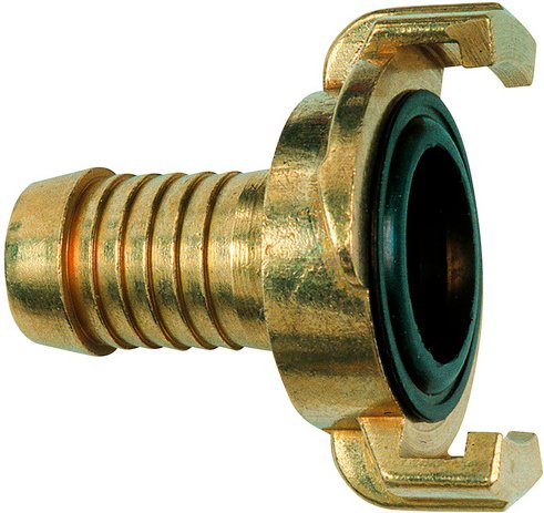 Mr. GARDENER Schnellkupplung, Messing - goldfarben