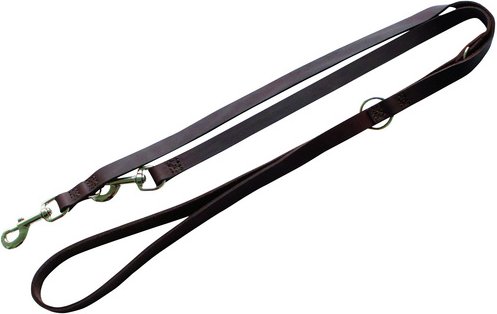 HEIM Hundeleine, Modern Art, 240cm, Leder, Braun