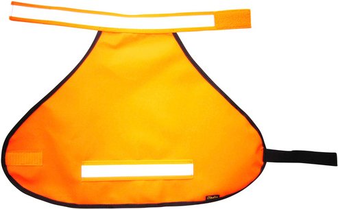 HEIM Hundeweste, für Hunde, neonorange, Signalweste, leuchtorange