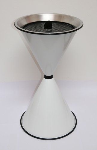 SZAGATO Aschenbecher, BxHxL: 40 x 71 x 40 cm, für: innen/überdachter Außenbereich - weiss