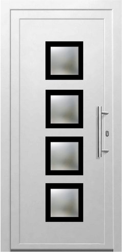 KNOCK Kunststoff-Haustür »HERA«, weiß - weiss