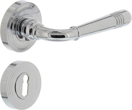 Intersteel Türdrücker mit Rosette »Helena«, D.55x10 mm BB-Rosetten