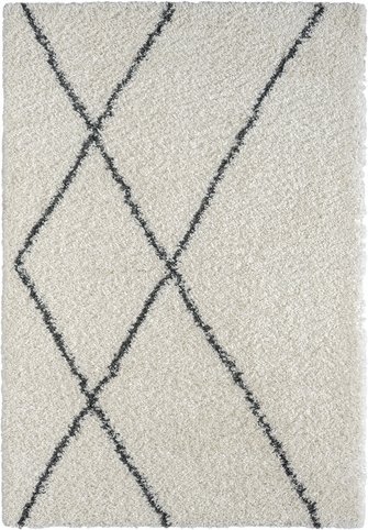 My Flair Teppich » My Shaggy Raute«, BxL: 160 x 230 cm, Polypropylen - beige