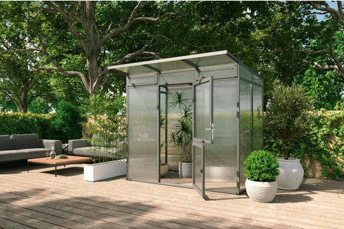 KGT Gewächshaus »Santini«, 3,5 m², anthrazitgrau