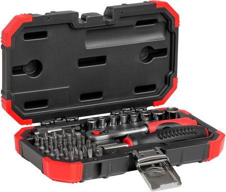 GEDORE red Bitsatz, 1/4", 40-teilig - schwarz