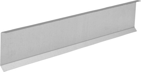 SAREI Kappleiste, BxL: 55 x 2000 mm, Aluminium, natur - braun